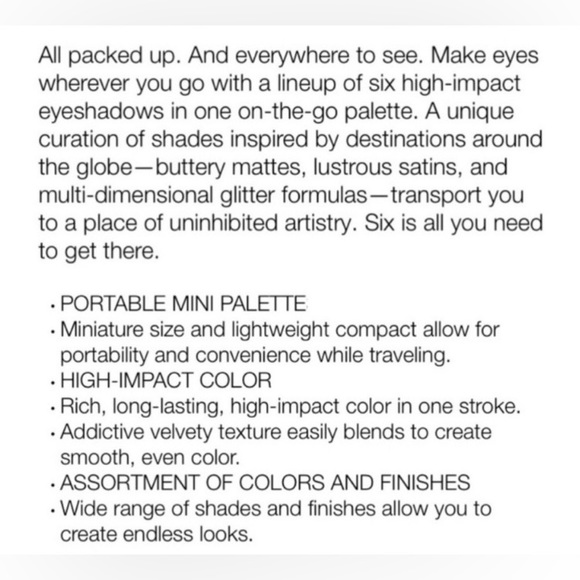 NARS Eyeshadow Palette Orgasm Mini Limited Edition - Picture 11 of 12